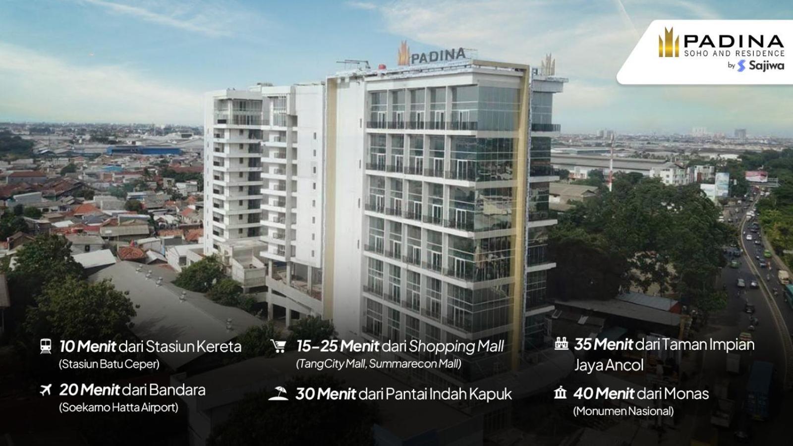 Padina Suites Tangerang Buitenkant foto
